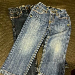 Gap and lucky brand Toddler Boy Jeans size 3 (lot of 2 pairs)